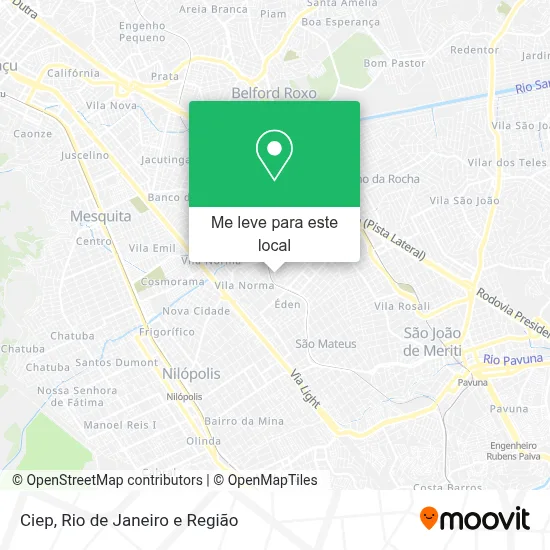 Ciep mapa