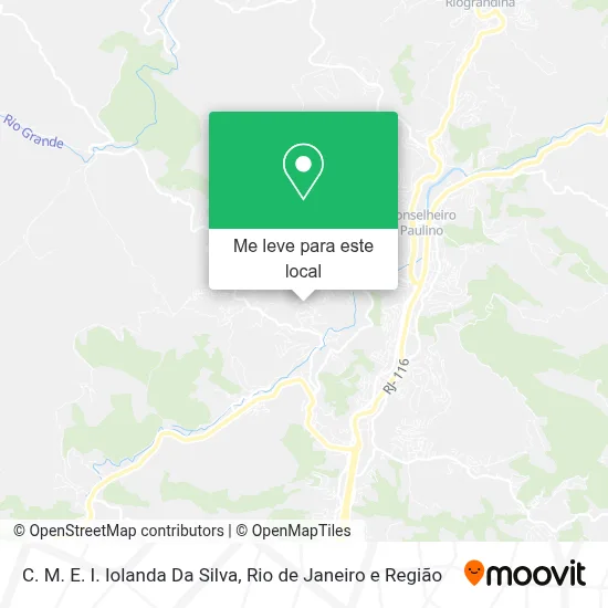 C. M. E. I. Iolanda Da Silva mapa