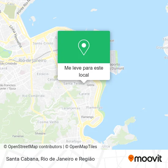 Santa Cabana mapa