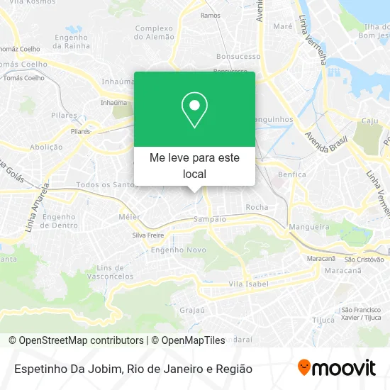Espetinho Da Jobim mapa