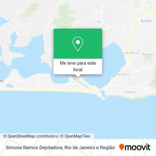 Simone Ramos Depiladora mapa