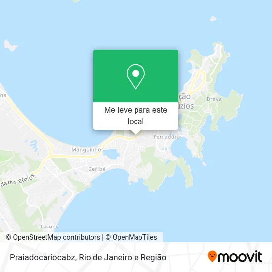 Praiadocariocabz mapa
