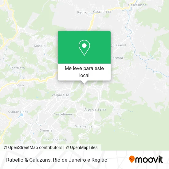 Rabello & Calazans mapa