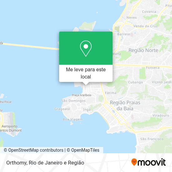 Orthomy mapa