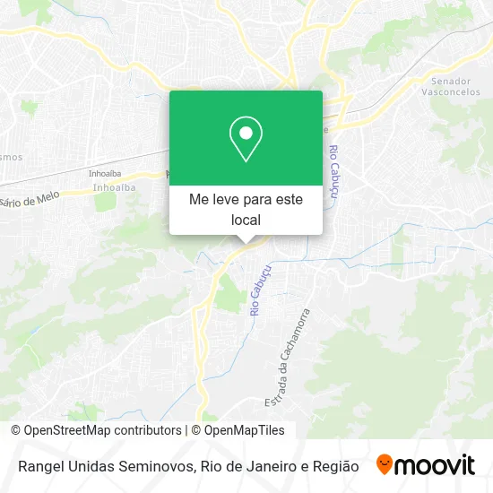 Rangel Unidas Seminovos mapa