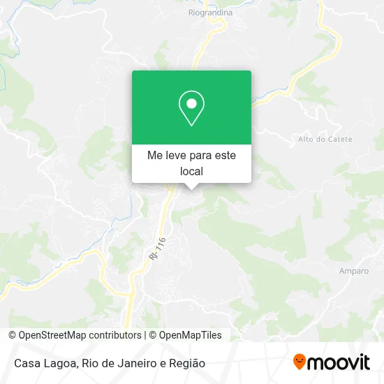 Casa Lagoa mapa