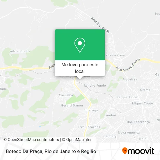 Boteco Da Praça mapa