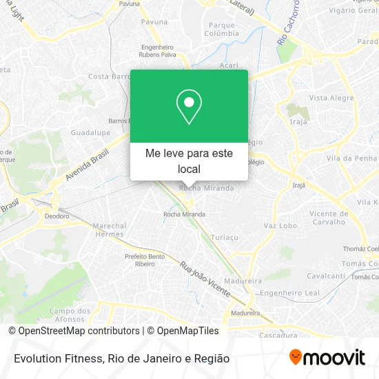 Evolution Fitness mapa