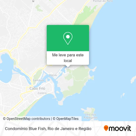 Condomínio Blue Fish mapa