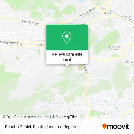 Rancho Peniel mapa
