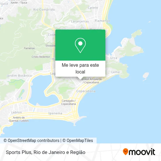 Sports Plus mapa