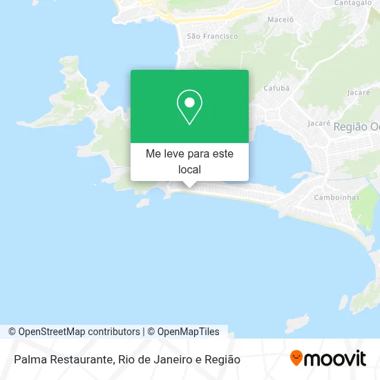 Palma Restaurante mapa