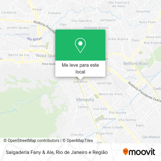 Salgaderia Fany & Ale mapa