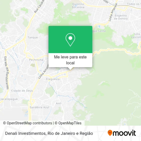 Denali Investimentos mapa