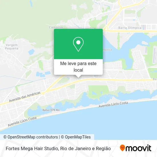 Fortes Mega Hair Studio mapa