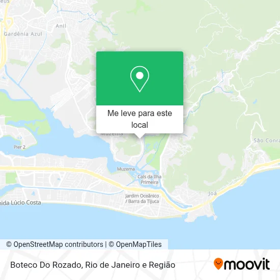 Boteco Do Rozado mapa