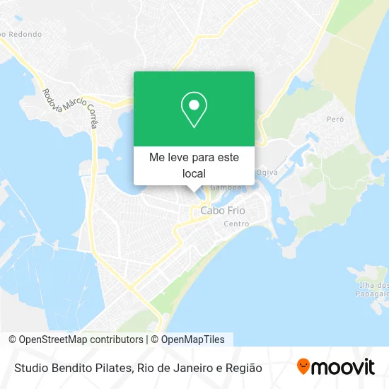 Studio Bendito Pilates mapa