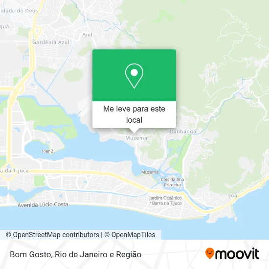 Bom Gosto mapa