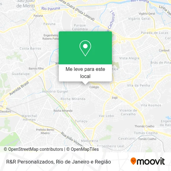 R&R Personalizados mapa