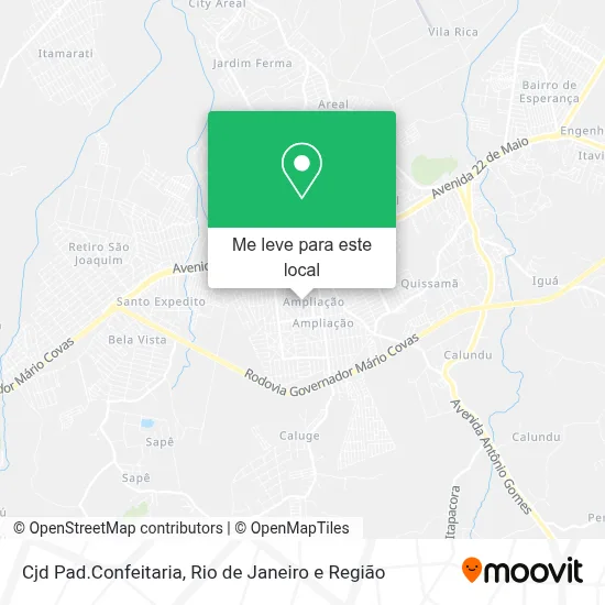 Cjd Pad.Confeitaria mapa