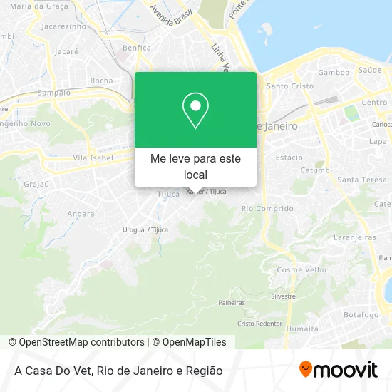 A Casa Do Vet mapa