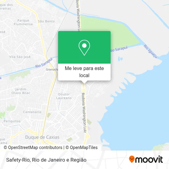 Safety-Rio mapa