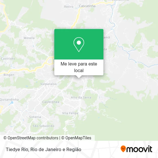 Tiedye Rio mapa