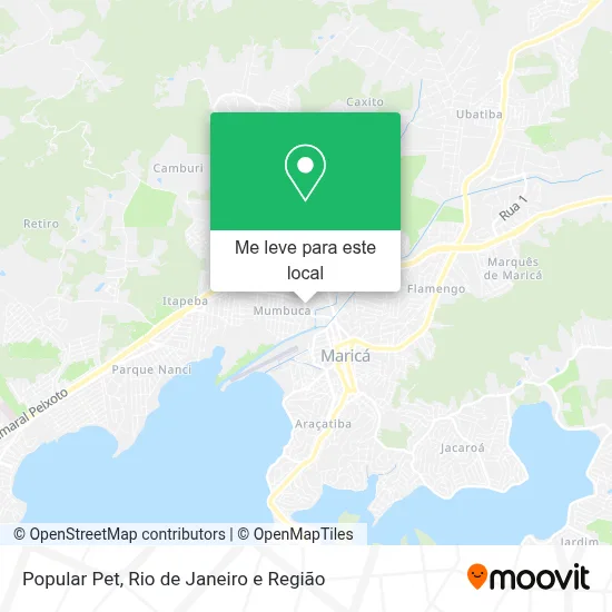 Popular Pet mapa