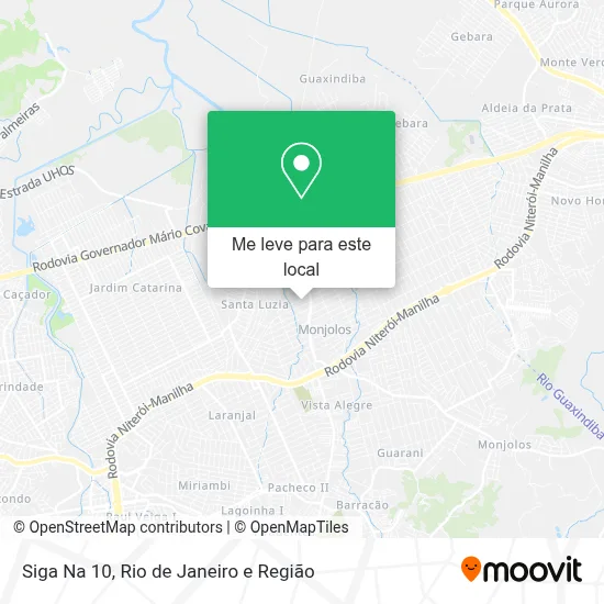 Siga Na 10 mapa