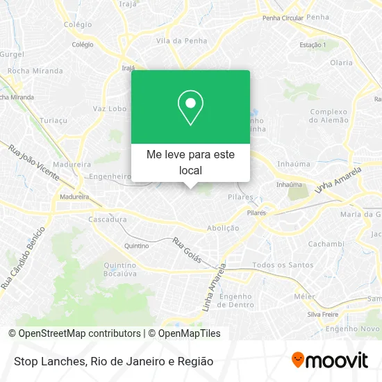 Stop Lanches mapa
