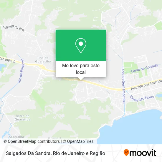 Salgados Da Sandra mapa