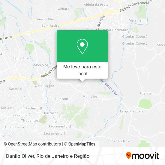Danilo Oliver mapa