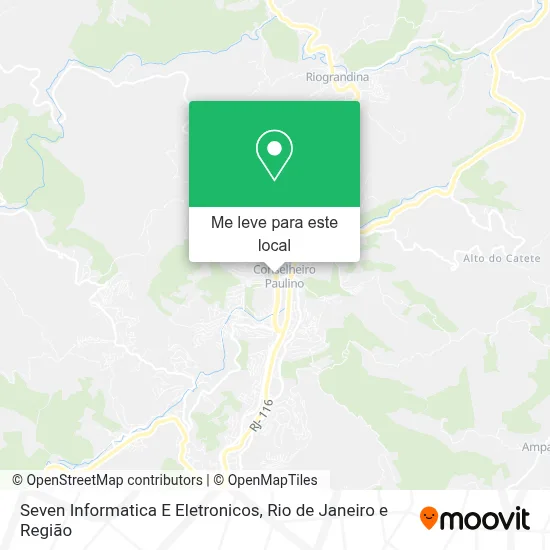 Seven Informatica E Eletronicos mapa