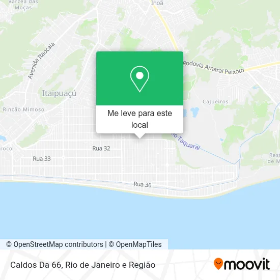 Caldos Da 66 mapa