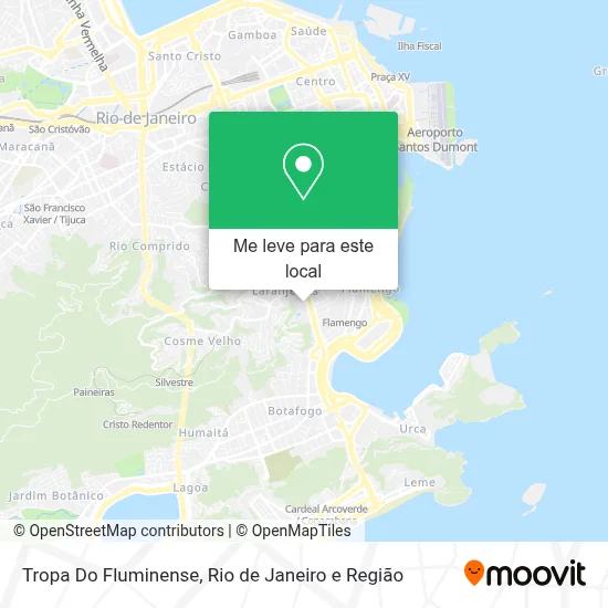 Tropa Do Fluminense mapa
