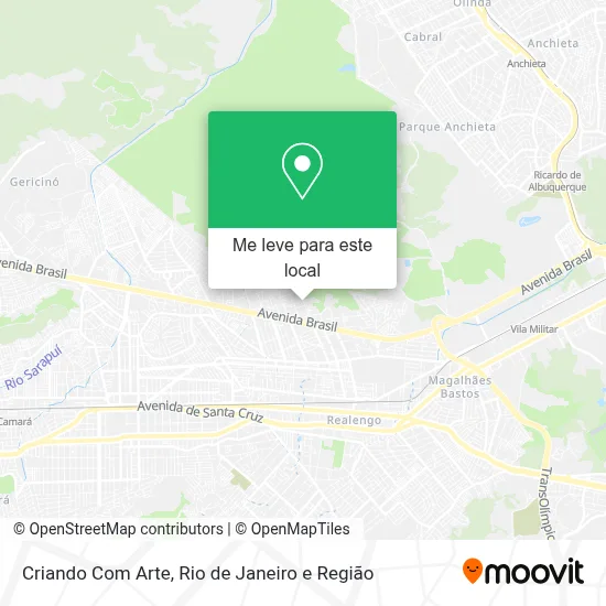 Criando Com Arte mapa