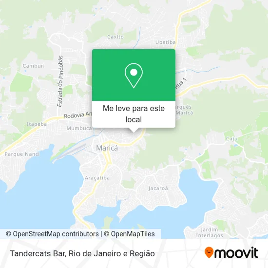 Tandercats Bar mapa