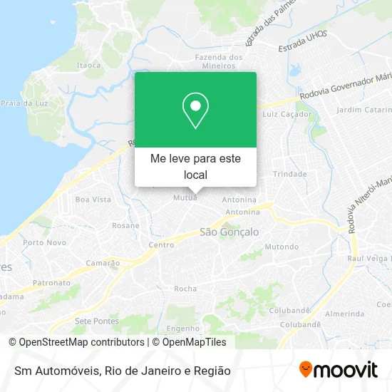 Sm Automóveis mapa