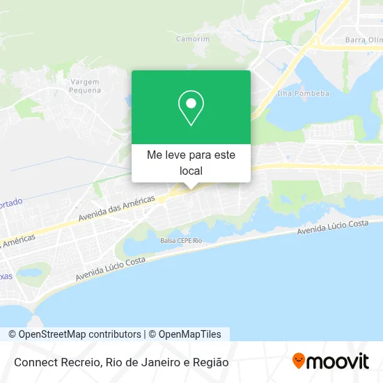 Connect Recreio mapa