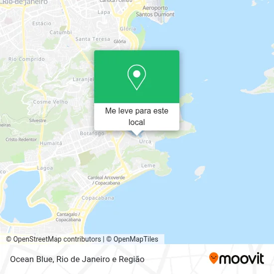 Ocean Blue mapa
