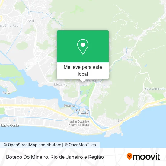 Boteco Do Mineiro mapa
