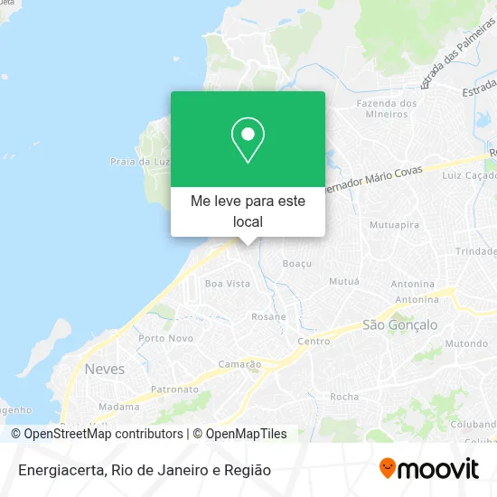 Energiacerta mapa