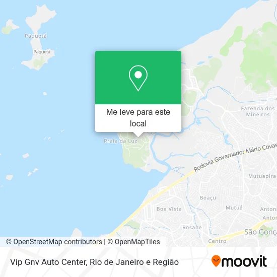 Vip Gnv Auto Center mapa