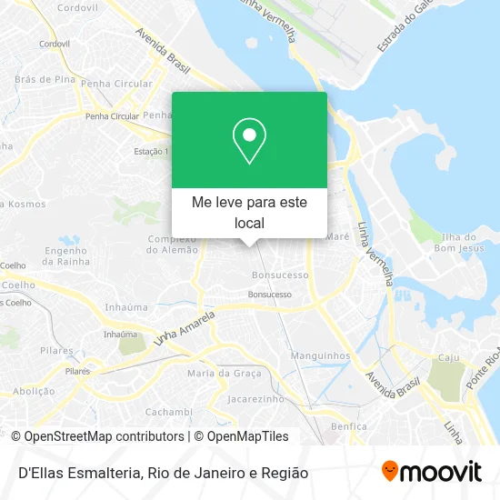 D'Ellas Esmalteria mapa