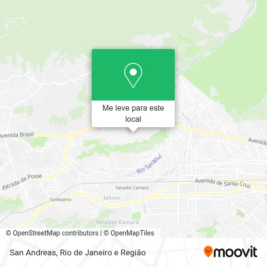 San Andreas mapa