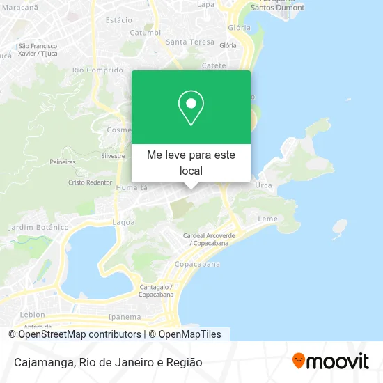Cajamanga mapa