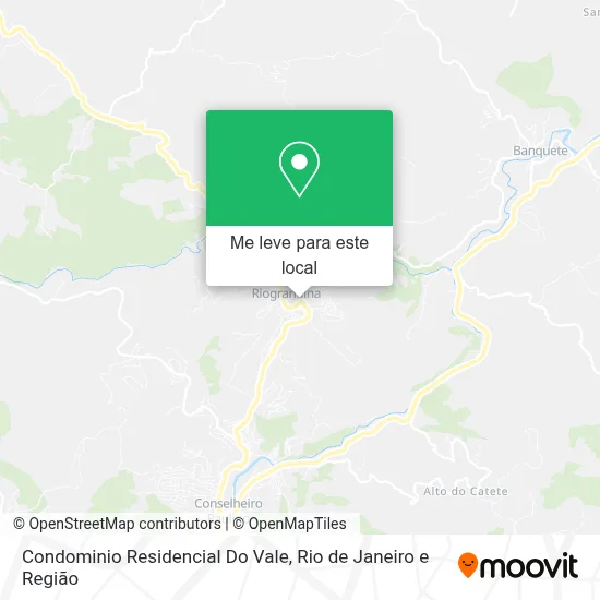 Condominio Residencial Do Vale mapa