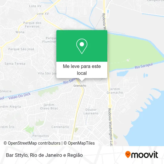 Bar Sttylo mapa