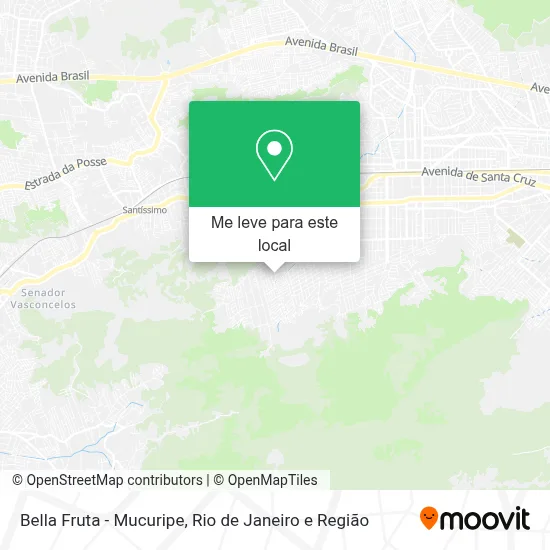 Bella Fruta - Mucuripe mapa