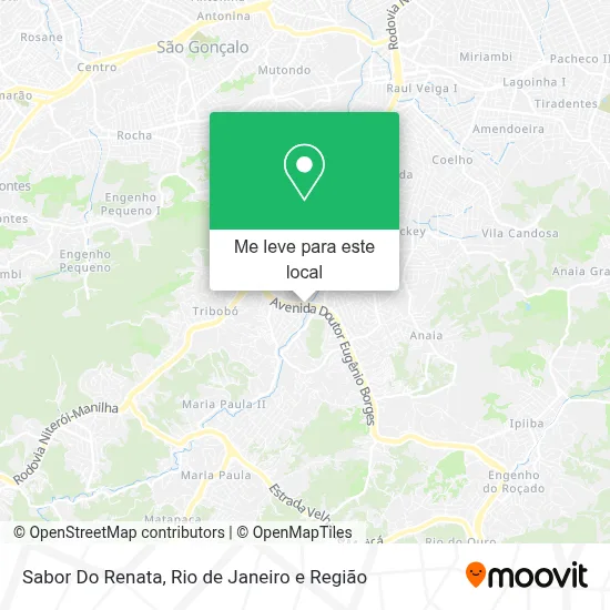 Sabor Do Renata mapa